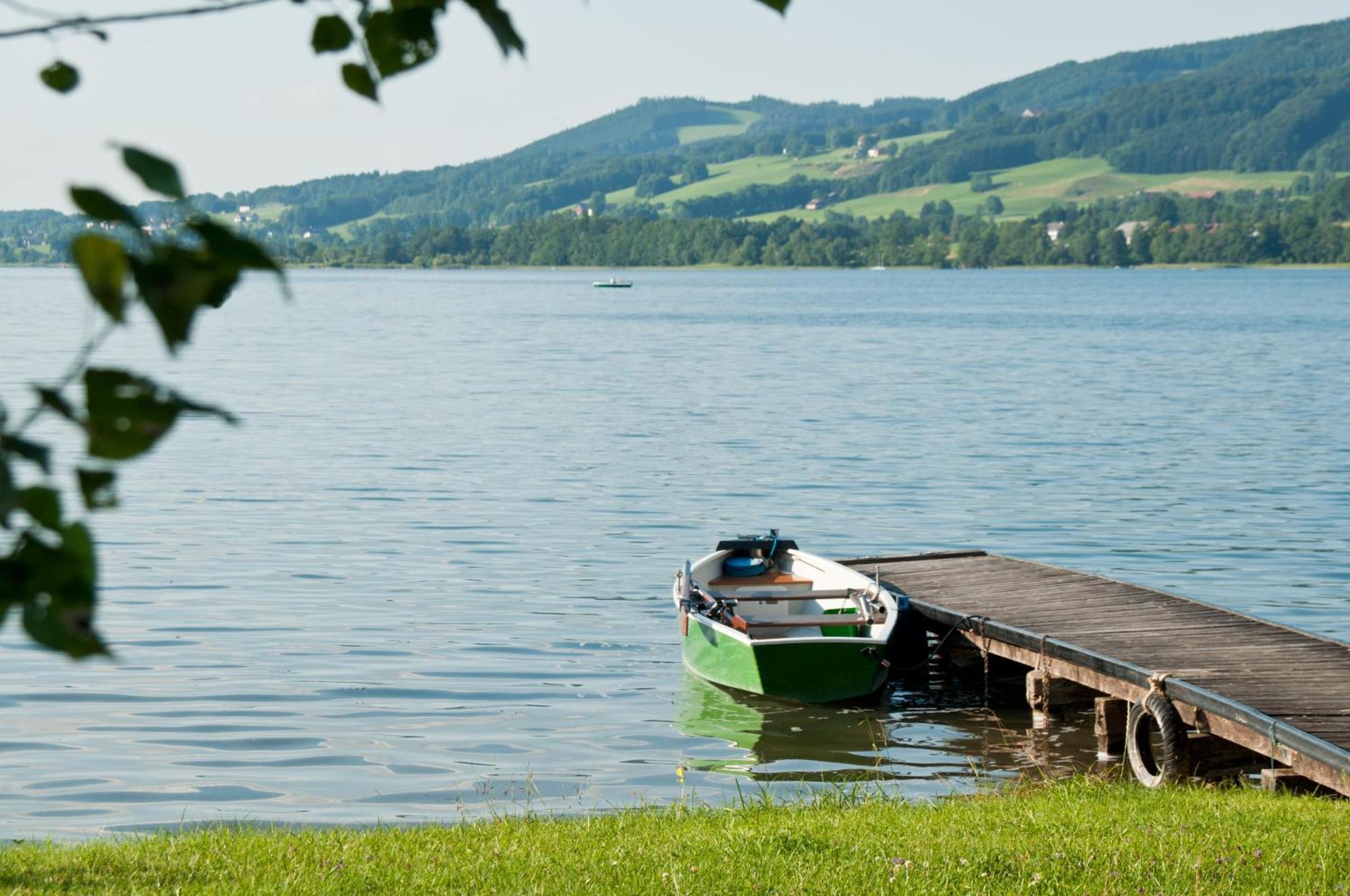 Seehotel Garni Poellmann Zell am Moos Esterno foto