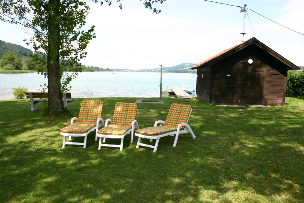 Seehotel Garni Poellmann Zell am Moos Esterno foto
